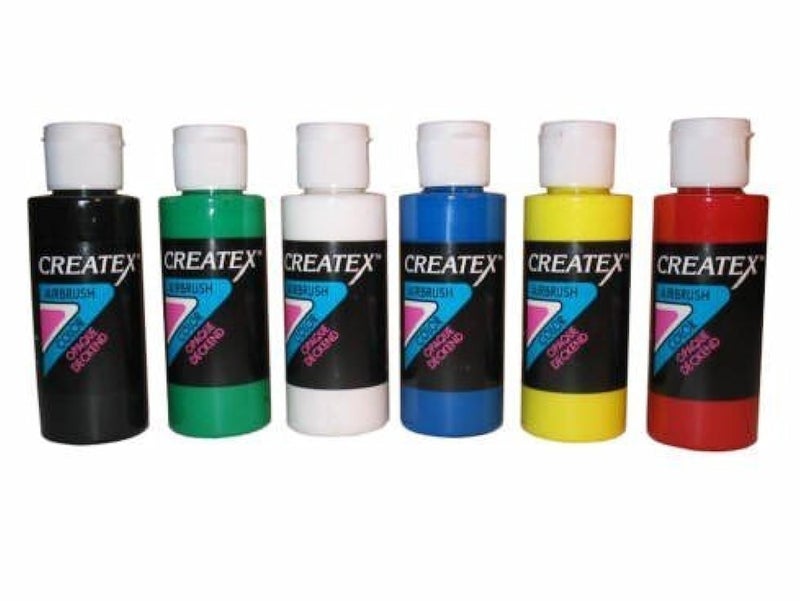 CREATE X CREATEX Colors Cre5201 Opaque Airbrush Color, 2 oz, Blue - Image 3